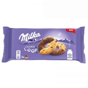 БИСКВИТИ МИЛКА COOKIE LOOP 132ГР