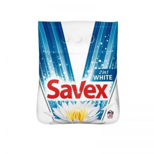 ПРАХ SAVEX 2IN1 WHITE 1,8КГ