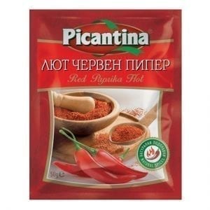 ЧЕРВЕН ПИПЕР ЛЮТ ПИКАНТИНА 50ГР