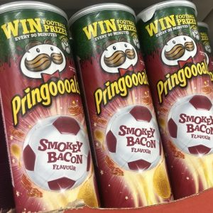 ЧИПС PRINGOOOALS БЕКОН 165ГР