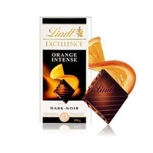 ШОКОЛАД LINDT ПОРТОКАЛ 100ГР