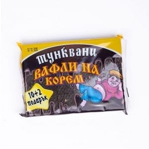 ВАФЛИ НА КОРЕМ ШОКОЛАД 12БР