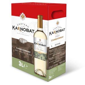 ВИНО ШАТО КАРНОБАТ 3Л ШАРДОНЕ