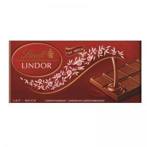 ШОКОЛАД LINDT ЛИНДОР МЛЕЧЕН 100ГР