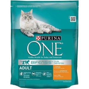 PURINA ONE ADULT ПИЛЕ 450ГР
