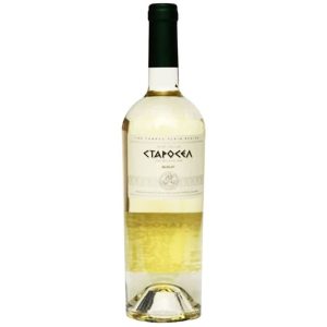 ВИНО СТАРОСЕЛ СОВИНЬОН БЛАН 0.75Л