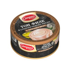 РИБА ТОН ФИЛЕ С ОПУШЕН ВКУС КОМПАС 160ГР