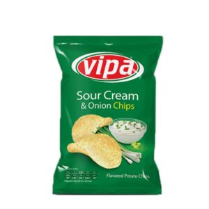 ЧИПС VIPA СМЕТАНА И ЛУК 100ГР