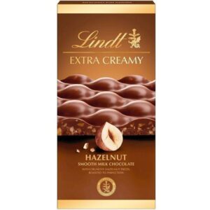 ШОКОЛАД LINDT EXTRA CREAMY HAZELNUT 80ГР