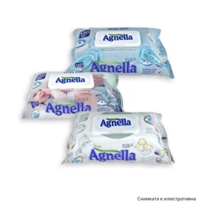 МОКРИ КЪРПИ AGNELLA ЧЕРНА РОЗА 120БР
